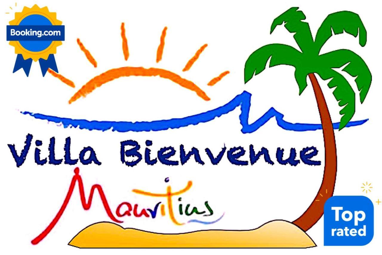 Villa Bienvenue Beachfront House Flic en Flac Bagian luar foto